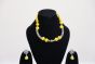 Handcrafted Necklace with Pendant & Yellow Dori | Ethnic Charm