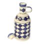  Khurja Pottery Oil Bottle – Blue Bricks Design | Handcrafted Ceramic Kitchenware