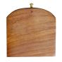Handcrafted Wooden & Brass Kettle Shape Coaster – Decorative Tea Coaster for Table & Kitchen