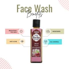 Palash Face Wash – Rose & Olive | 100ml