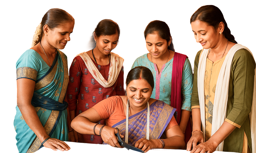 Artisan women at work